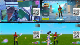 jogando um fortnite