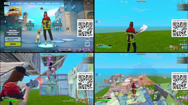 jogando um fortnite