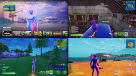 Fortnite. Playing with viewers.