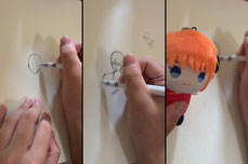 お絵描き配信
