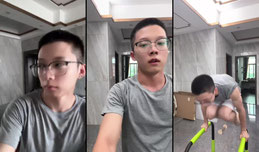 鲜花看腹肌
