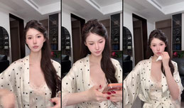 妈妈，爸爸又在看美女