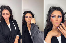 Makeup tutorial with Nadia zaid