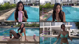 💖IRL desde la piscina💖