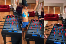 🎶Strip Tease Foosball Match💋