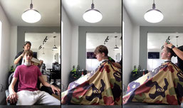 going to the barber