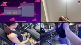 IRL gym ayúdame pofabo soy nueva