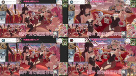 四只兔女郎