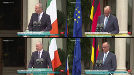 Irische EU-Ratspräsidentschaft: Merz trifft auf irischen Ministerpräsidenten Micheál Martin