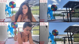 Cave Girl Tanning LATINA is back !s !wheel
