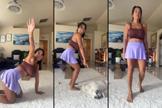 #Pilates workout