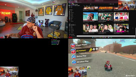 🟥 EVERY MARIO KART LOSS = 1 BLINKER 🟥 REACTIONS & DESKTOP 🟥 SHORT STREAM 🟥 CABO TRIP TOMORROW 🟥
