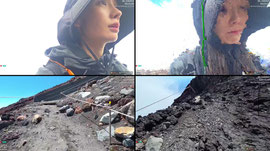 JAPAN/ GIRL SOLO MT FUJI⛰️😱 (TTS= $1 / 100bits)