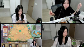 아침 1일차 신입 여캠
