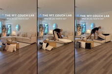 9FT CLOUD COUCH SALE !!!