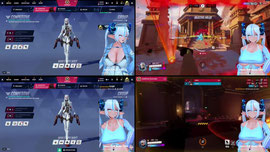 GAMER ELF PLAYING COMPETITIVE