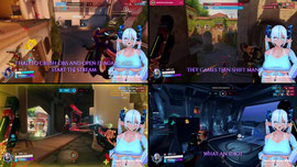 GAMER ELF PLAYING COMPETITIVE