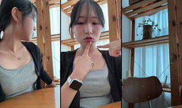 (신입여캠) 카페 짧방