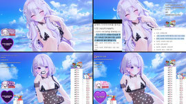 7월 방셀 마지막날 💜218 도파민 룰렛 / 7월 비키니 룰렛 33/140 [브이메이드]