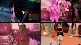 |18+| cute & silly bimbo wiggles & jiggles on CAMERA feat. @SpazzieVR and @V9Fox