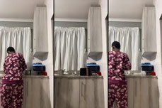 Cooking with mommy K