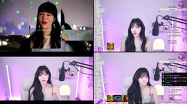 퀸셀)노래잘하는 신입 여캠