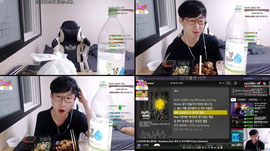 8월의 시작을 쬐끔 늦게하네요^^ 삼겹살+소주에 한잔