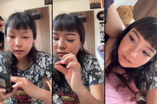 make up😝🖤