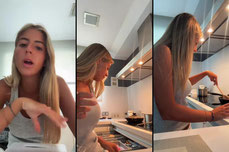 haciendo la comida!!