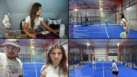 ALIZA IN PADEL EINSCHULEN