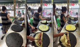 @正宗天津煎饼果子正在直正宗天