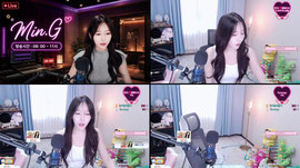 [음비]왜 낮에 왔는지 알됴?❤️🔫 민지  라이브😍