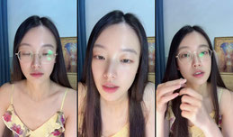 学法语的模特日常