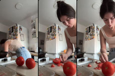 Preparando comidas de TCP