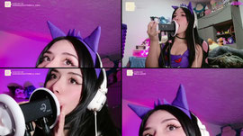 LIVE  ASMR 🤤 entra a mimir conmmigo  🩷👅 AURORAFRACTUBELA 💜🌺