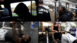 Working Out At DIAMOND GYM….