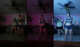 Dont judge us we cant dance !