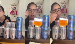 精酿啤酒麦香足，速抢！