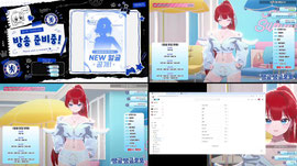 [2주년] 뉴포포 얼굴 공개 + 첫풀트 시그댄스 / 캐치x 클립x  (왁굳님 배그 대회 업버튼 부탁드립니다!!)