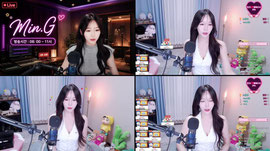 [음비]왜이렇게 더운가❤️🔫 민지  라이브😍