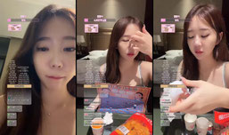 찐찐신입 오늘 쫌 이쁜데..술 리뷰ㅎ 팬갑해쥬구 강🤍