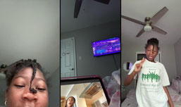 shes here