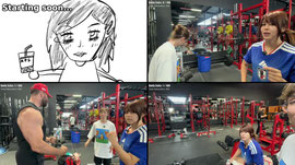 WORKING OUT WITH @SYANNE