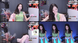 입으로 받아드려요