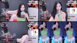 입으로 받아드려요