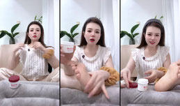 艾莎正在直播