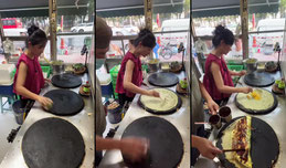 @正宗天津煎饼果子正在直正宗天
