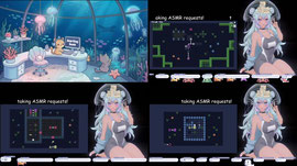 [ 18+ live asmr ] brainless jellyfish plays puzzle game while attempting asmr [sr3d] !menu !special !mpreg !bush