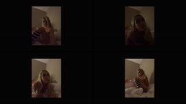Just a girl in bed chilling