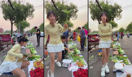 大学生毕业买菜？